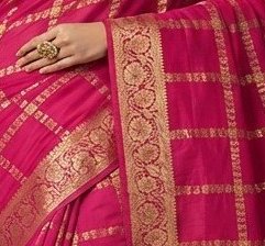 Royal Gaji Silk Ghatchola Saree detail 2