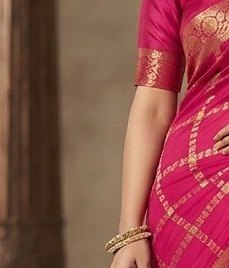 Royal Gaji Silk Ghatchola Saree detail 5