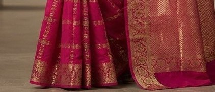Royal Gaji Silk Ghatchola Saree detail 3