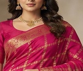 Royal Gaji Silk Ghatchola Saree detail 4