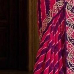 Lehariya Saree detail 4