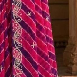 Lehariya Saree detail 5