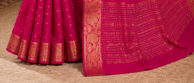 Diamond Chiffon Saree detail 3