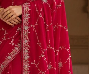 Vintage Saree detail 2