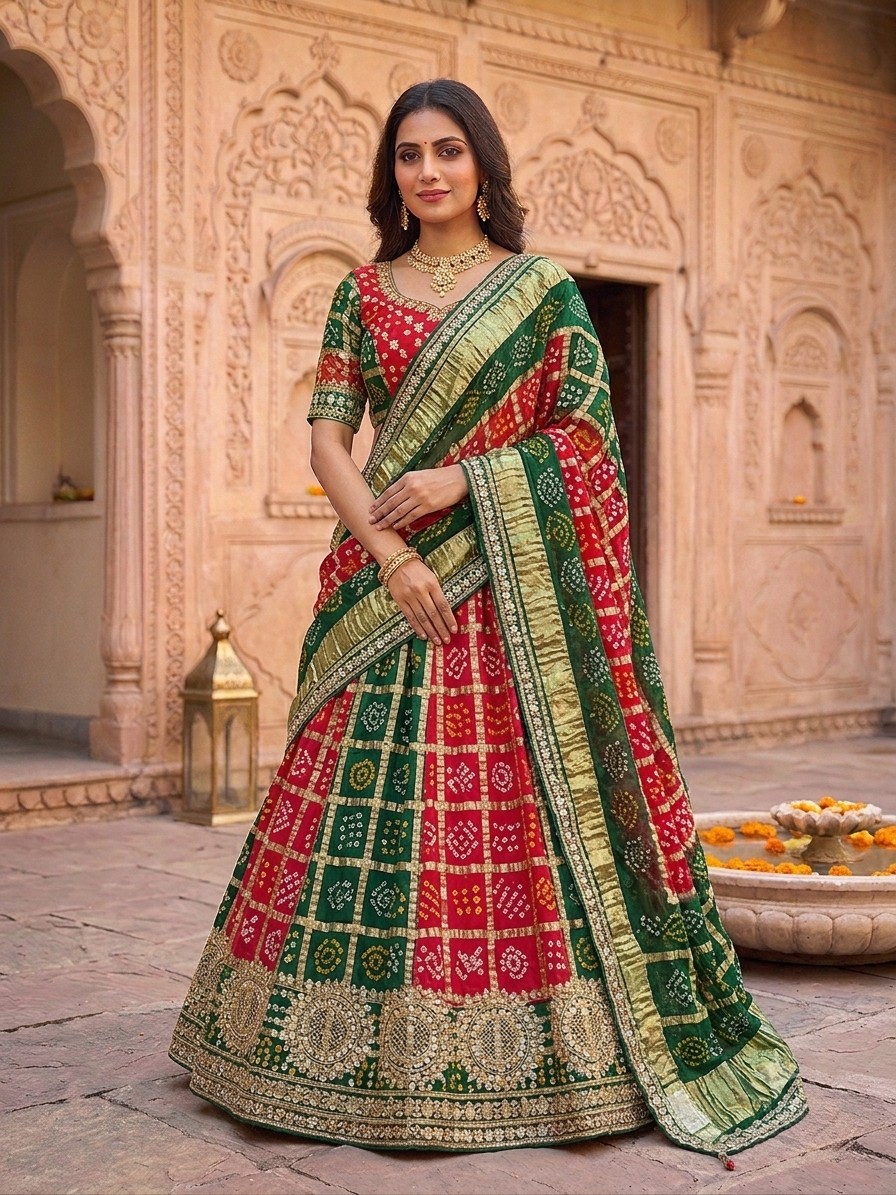 Gharchola Bridal Lehenga
