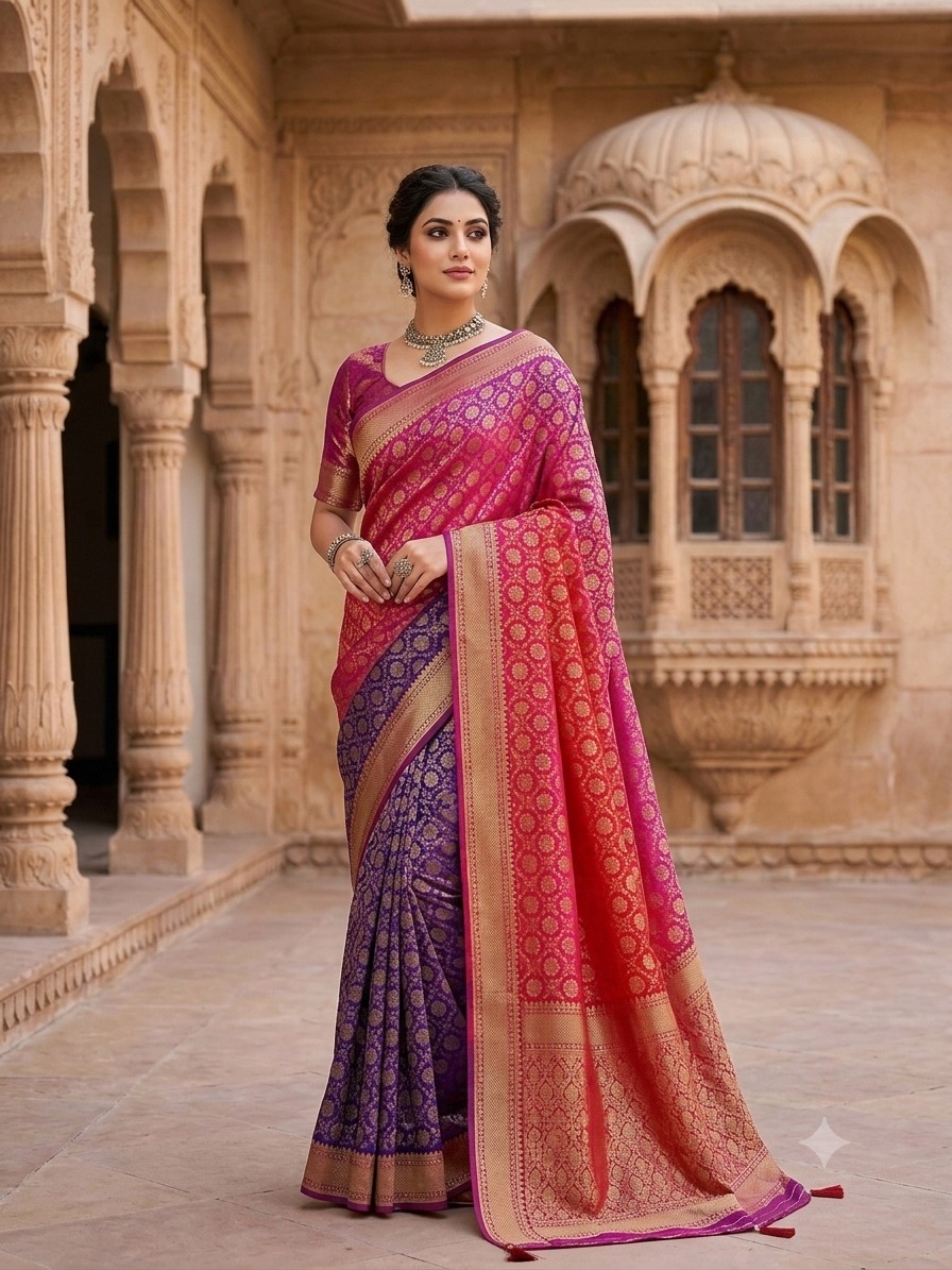 Banarasi Touch Binni Saree