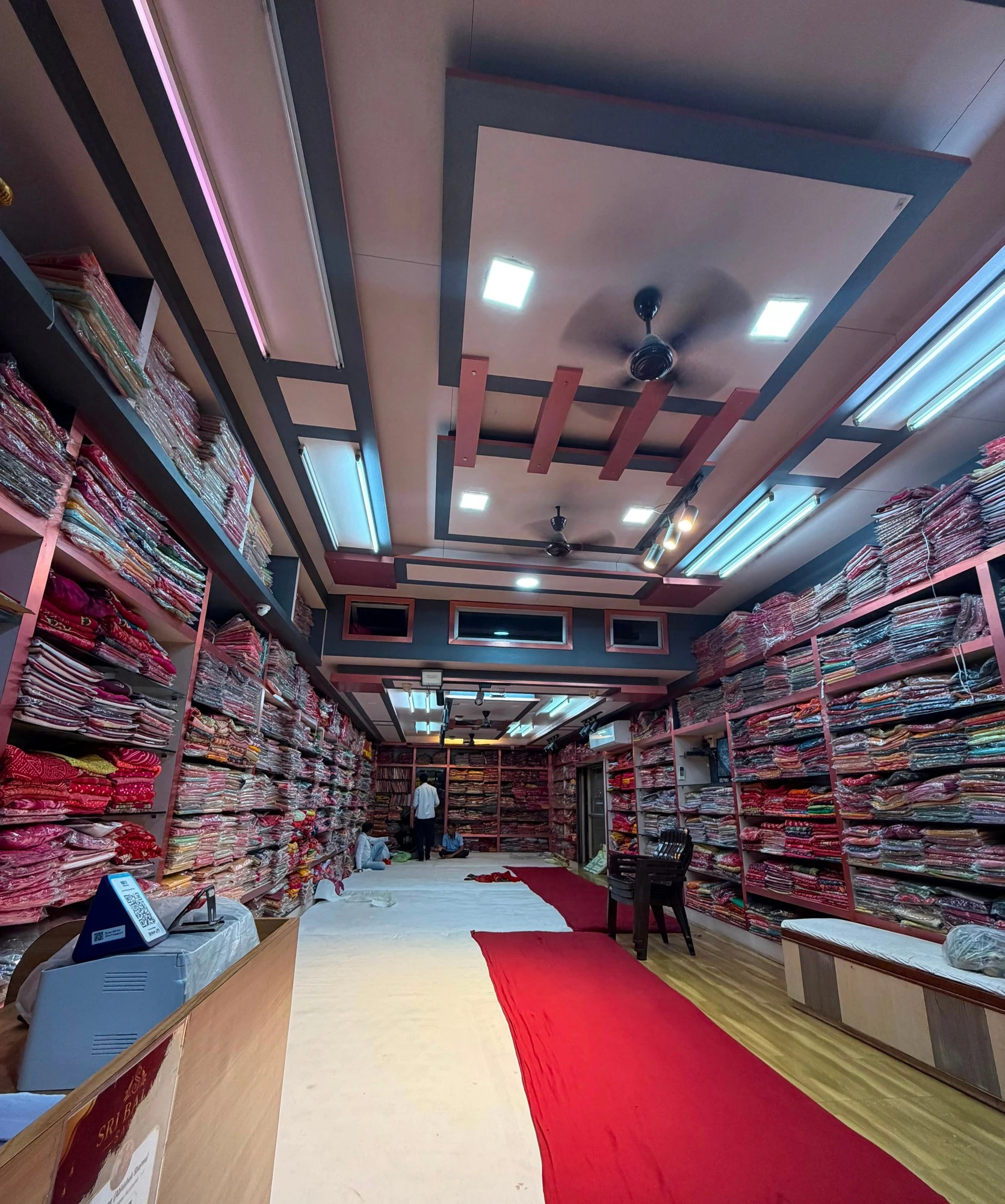 Inside Shri Balaji Sarees store 1