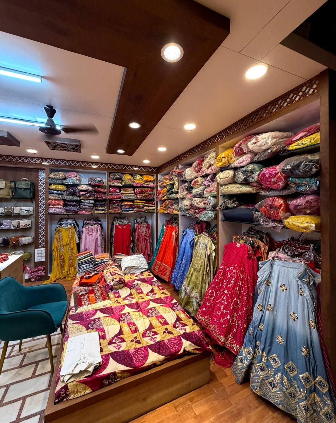 Inside Shri Balaji Sarees store 5